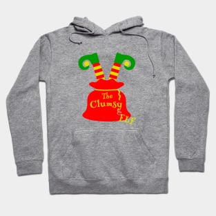 The Clumsy Elf Family Matching Christmas 2020 Gift  Hoodie